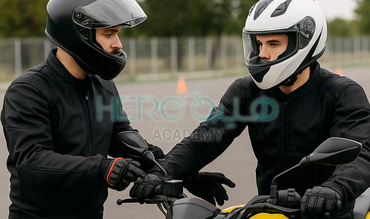 آموزش موتور سواری با مربی حرفه ای